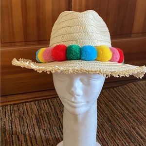 Biden Straw Hat
Rainbow Poms